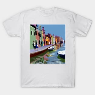 Burano, Venice. T-Shirt